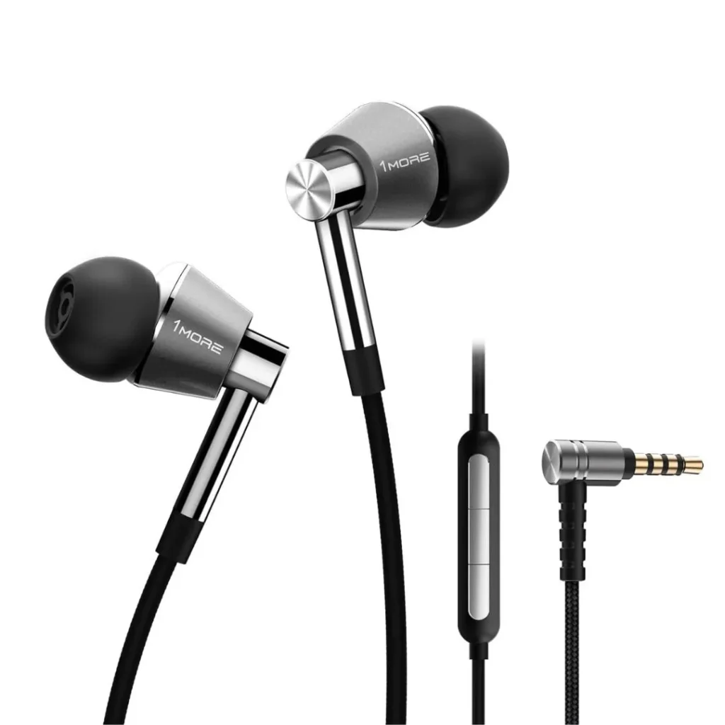 1MORE Triple Driver (Best Wired Earbuds)